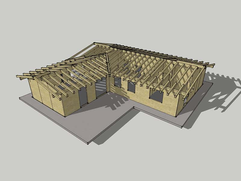 X Lam progetta e realizza case in legno di qualità